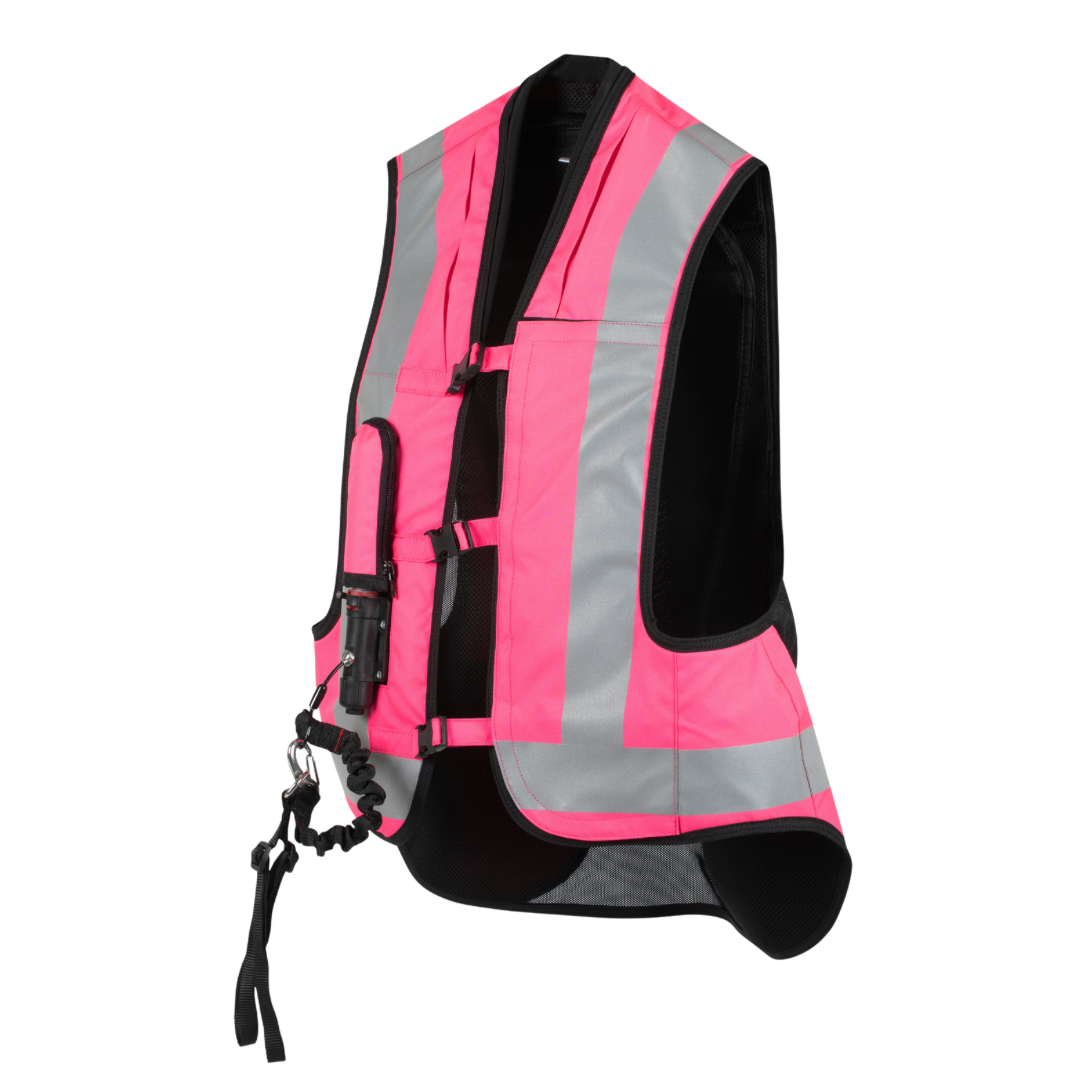 Pink hi vis motorcycle vest online