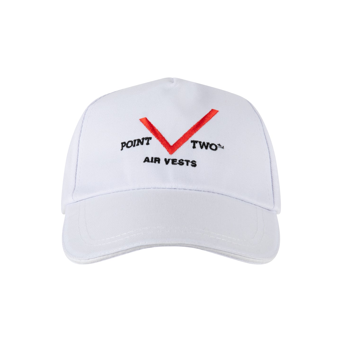 Point Two Baseball Cap White