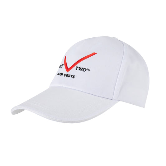 Point Two Baseball Cap White